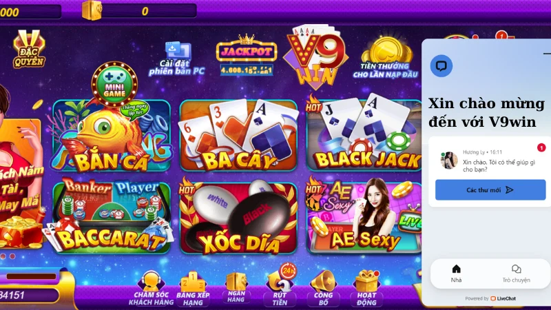 Liên hệ V9WIN 2 Có rất nhiều phương thức liên hệ V9WIN nhanh chóng nhất